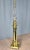 1990s 1990s Frederick Cooper Brass Faux Lantern Column Footed Table Lamp For Sale - Image 5 of 17