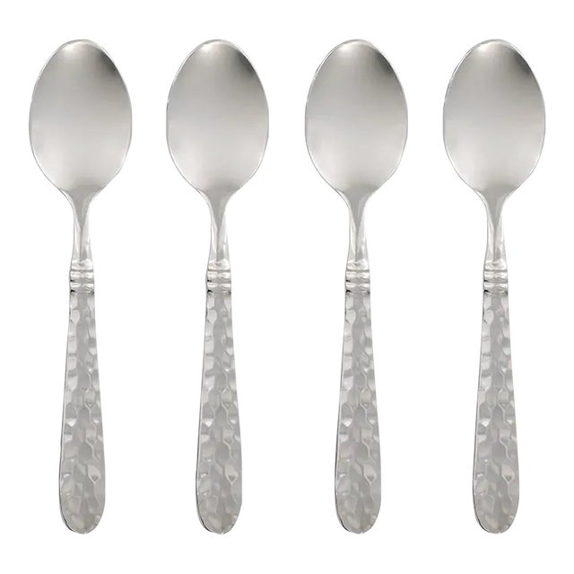 VIETRI Martellato Demitasse Spoons - Set of 4 For Sale