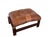 Ingmar Relling Vintage Norwegian Leather Ottoman | Scandinavian Mid-Century Modern Bentwood & Sling Footstool | Ingmar Relling Style For Sale - Image 4 of 16