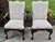 Vtg. Pair of Carved Mahogany Federal Style Arm Chairs With Claw Feet For Sale - Image 4 of 18