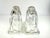 French Art Deco Molded Glass Horse Head Bookends, Circa 1930 For Sale In Little Rock - Image 6 of 9