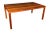 1960s Dyrlund of Denmark Mid Century Danish Parsons Tri-Wood Dining Table For Sale In Baltimore - Image 6 of 12