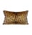 Contemporary The House of Scalamandré Leopardo Lumbar Pillow, Ivory, Gold & Black For Sale - Image 3 of 3