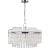 Chapman & Myers by Visual Comfort Studio Beckett Medium Chandelier, Silver For Sale