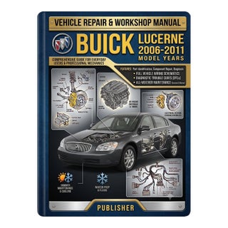 Buick Lucerne 2006-2011, Car Repair Manual, Workshop Guide Book For Sale