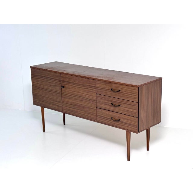 Mid-Century Sideboard in Walnut Veneer, 1960s For Sale - Image 6 of 12