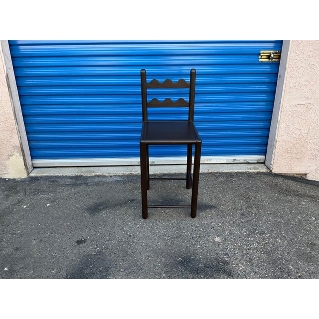 2000 - 2009 Solid Oak Country French Counter Stool For Sale - Image 5 of 9