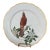 KPM Hand-Painted Cardinal Porcelain Plate, Signed S. Lindenman, Gilt Rim For Sale