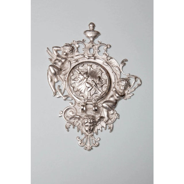Rococo Vintage Rococo Metal Decorative Shelf For Sale - Image 3 of 3