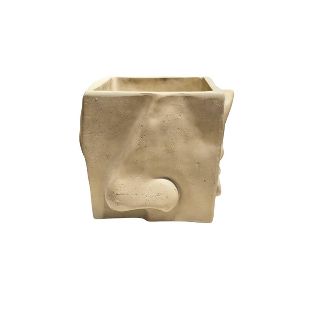 Late 20th Century Square Face Parts Vase For Sale - Image 5 of 7