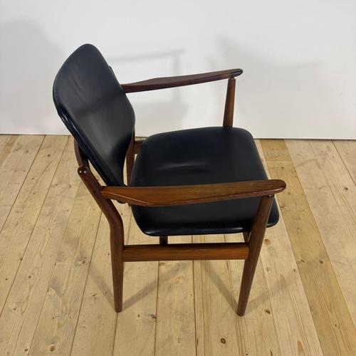 Mid-Century Danish Model 402 Chair in Rosewood by Børge Rammeskov for Sibast Møbler For Sale - Image 4 of 10