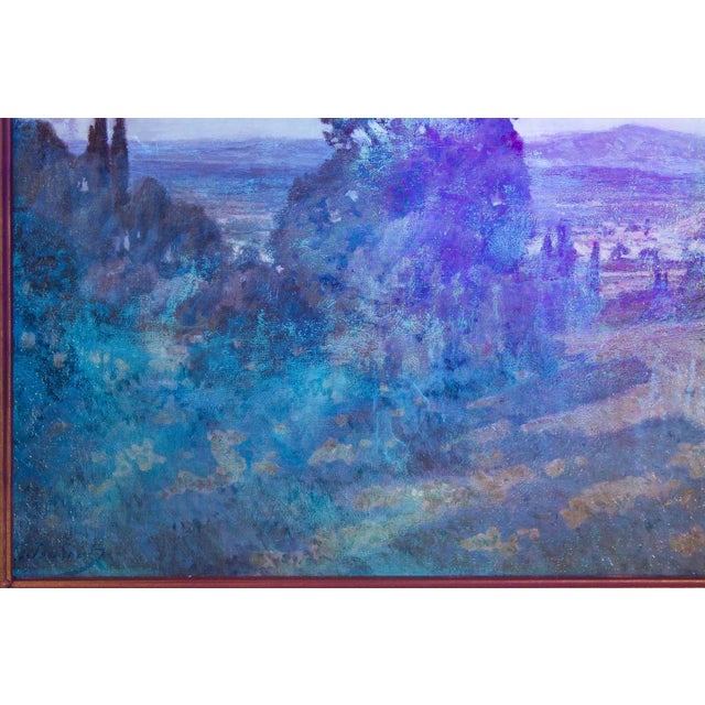 “The Fort Saint Andre in Provence” by Leon Joubert, French Barbizon Painting For Sale - Image 15 of 15