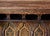 Vintage Moroccan Hand-Carved and Hand-Painted Wooden Wall Shelf For Sale - Image 11 of 12
