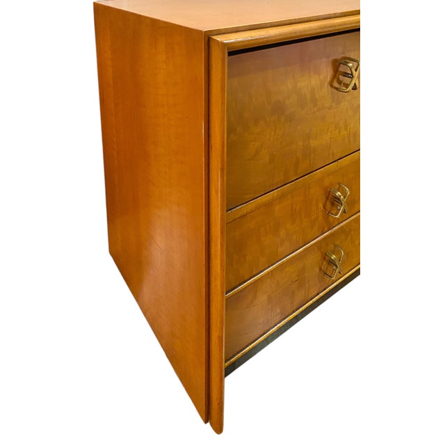 Paul Frankl Johnson Furniture Company Bedside Tables, a Pair For Sale - Image 10 of 12