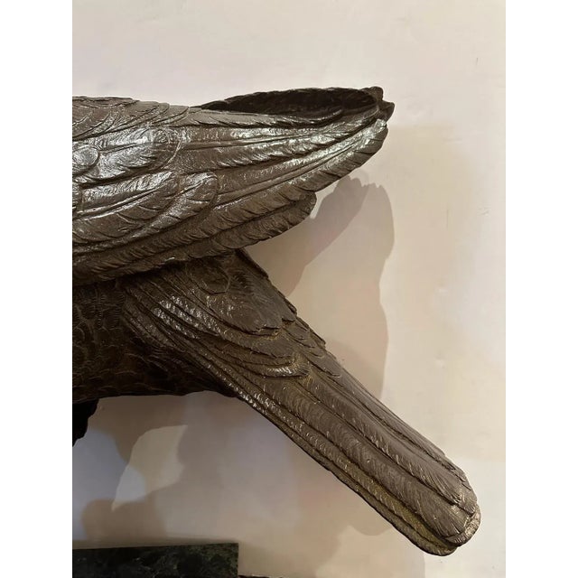1920s Sirio TofanariLarge Cast Bronze Eagle, unknown For Sale - Image 5 of 8