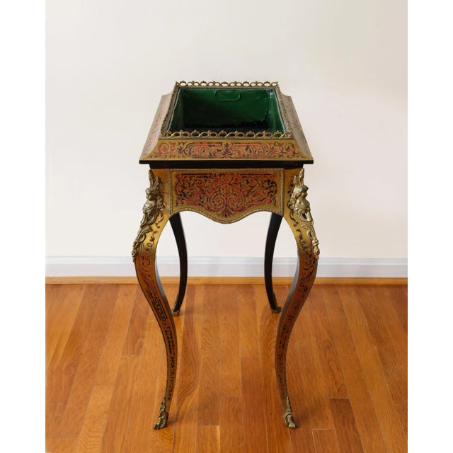 Mid 19th Century Mid 19th Century Boulle Style Napoleon III Jardiniere For Sale - Image 5 of 12
