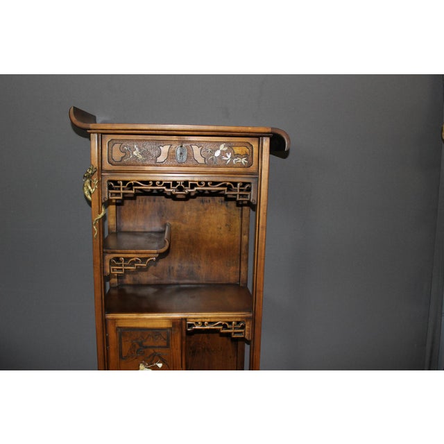 Japanese Cabinet from Bastet in Lyon, 1890s For Sale - Image 3 of 15
