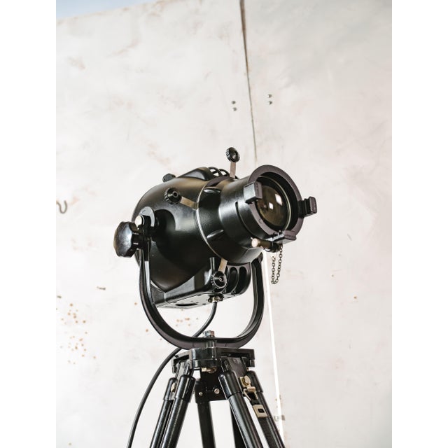Model Patt 23 Theater Spotlight on Black Tripod, 1960s For Sale - Image 11 of 14