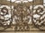 Antique Cast Iron Parisian Balcony Gate Console With Shellstone Top, Circa 1900 For Sale - Image 14 of 17