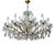 Large Crystal Maria Theresa 18-Light Chandelier For Sale
