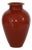 Corniola Vase in Murano Glass by Ercole Barovier for Barovier and Toso, 1960s For Sale