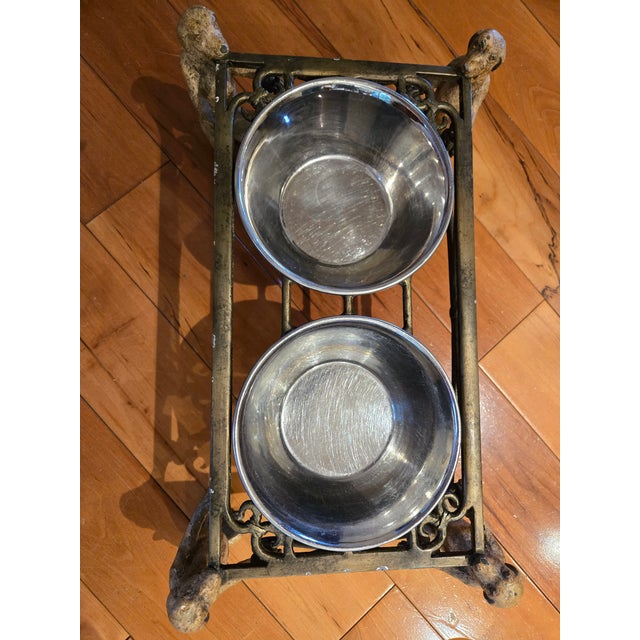 Maitland - Smith Maitland-Smith Whimsical Dog Bowl For Sale - Image 4 of 6