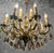Antique French Louis XV Crystal Chandelier, 1890s For Sale - Image 4 of 16