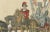 Title: The 1855 Triumphal Procession – Captured Banners and Armor of Swiss Victories : This remarkable hand-colored...