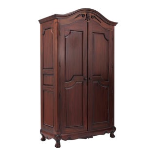 Antique Style Victorian Armoire For Sale