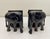 Antique Hand Carved Wooden Elephant Bookends, 1940s, Set of 2 For Sale - Image 9 of 18
