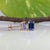 Aaa Tanzanite Solitaire Studs, Emerald Cut 7x5mm - Fine Solid 14k Gold, Pair For Sale In Columbus - Image 6 of 8