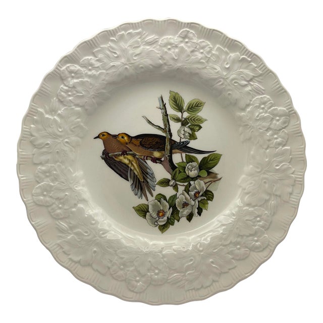Alfred Meakin “Birds of America” Carolina Turtle Dove Decorative Plate For Sale