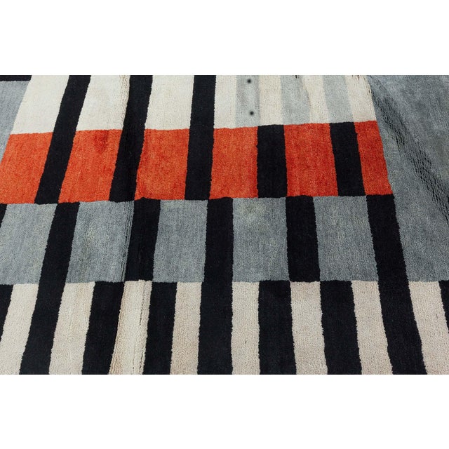 Early 21st Century Modern Deco Rug by Doris Leslie Blau For Sale - Image 5 of 9