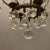 Vintage Italian Light Pendant with Murano Glass Drops For Sale - Image 10 of 13