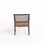 Antique Oak Armchair with Upholstery and Cane, 1920s For Sale - Image 4 of 10