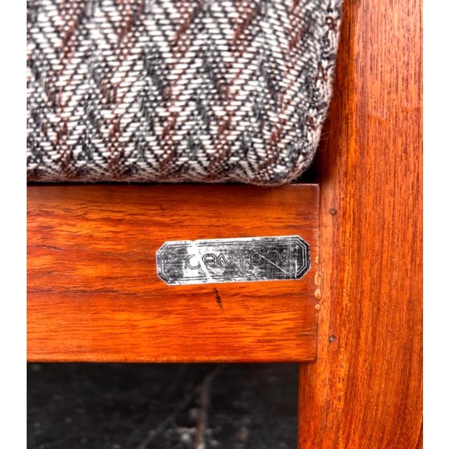 Danish Teak Club Chair Pair For Sale - Image 11 of 11