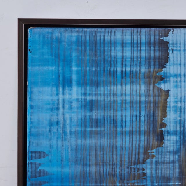 Framed oil on canvas paintings signed on back by Israeli-American artist Miriam Cabessa (b. 1966) and dated 2017. Wired to...