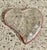 Perfect for Valentine’s Day-Vintage Crystal Glass Heart Dish or Bowl From Germany For Sale - Image 6 of 7