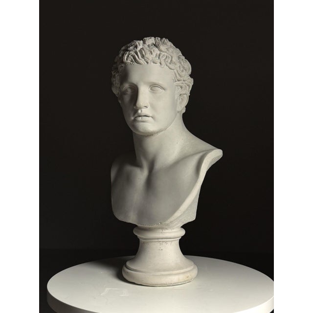 Bust of Meleager, Late 20th century, Stone For Sale - Image 10 of 18