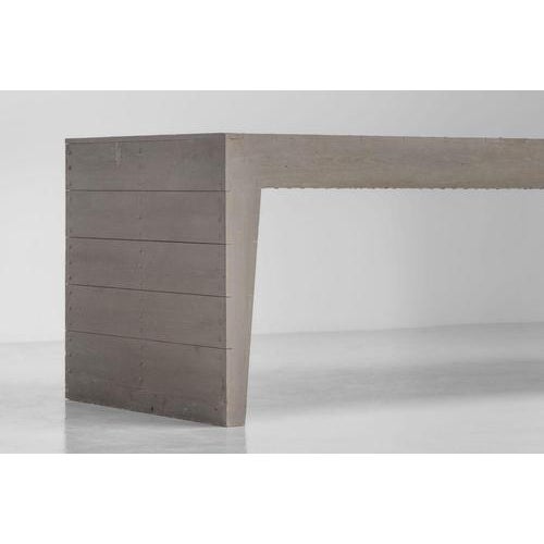 Gold Open Table in Grey by Jan De Jong, 1972 For Sale - Image 8 of 18