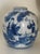 Chinoiserie Small Scale Chinese Blue & White Chinoiserie Style Ginger Jar Without Lid For Sale - Image 3 of 16