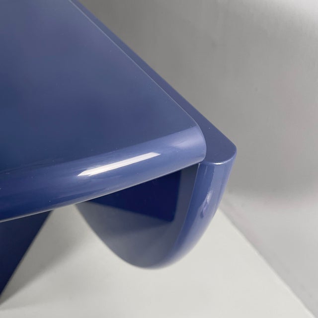 Italian Modern Light Blue Wood Antella Dining Table by Kazuhide Takahama for Cassina, 1970s For Sale - Image 12 of 17