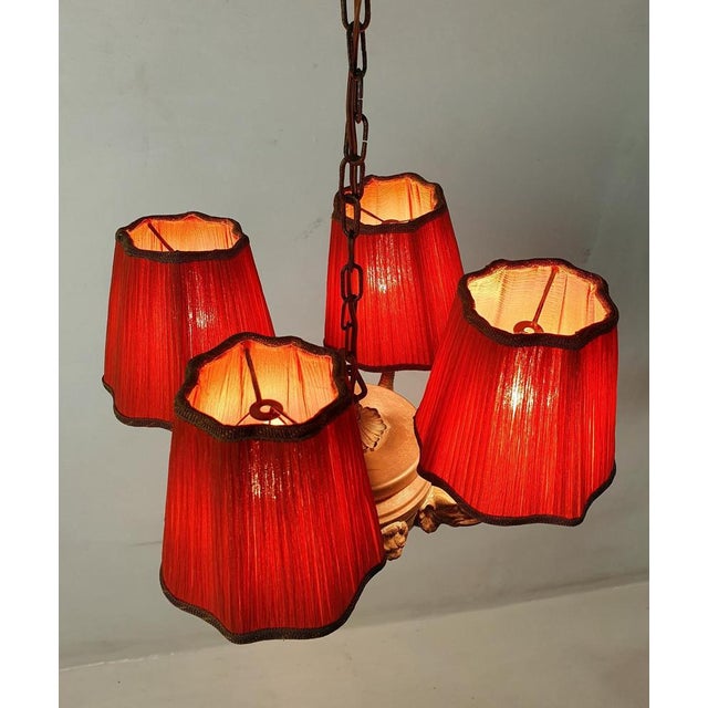 Antique Victorian Bronze Elephant Chandelier, France, 1900s For Sale - Image 13 of 14