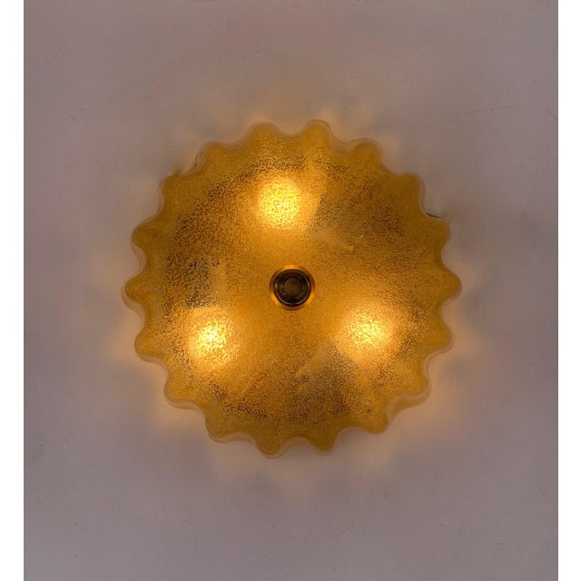 Ceiling Light attributed to Seguso, Italy, 1960s For Sale - Image 4 of 6