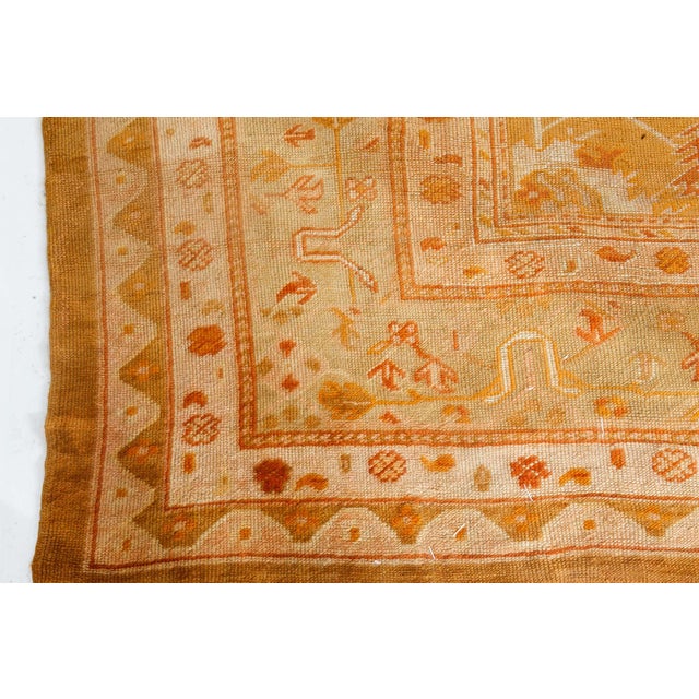 1930s Turkish Oushak Rug, For Sale - Image 10 of 10