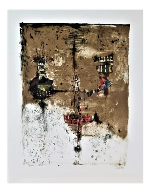 Johnny Friedlaender, Abstract Composition 9, Circa 1970