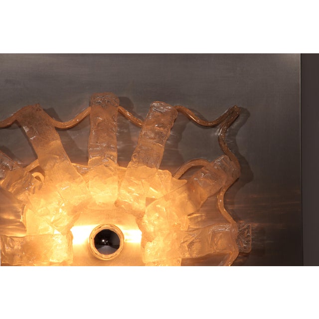 Metal Wall Lamp by Angelo Brotto for Esperia, Italy, 1970s For Sale - Image 7 of 13