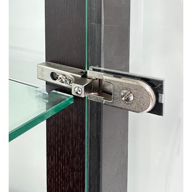 Roche Bobois China Display Cabinet Encased in Glass With Interior Lighting For Sale In Miami - Image 6 of 17