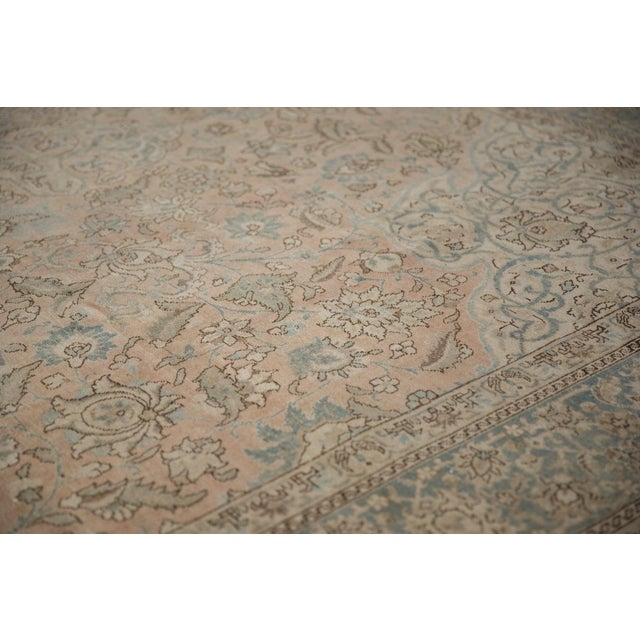 Traditional Vintage Distressed Tabriz Carpet - 9' x 12'4" For Sale - Image 3 of 11