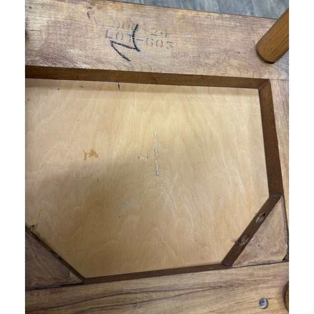 Wood Vintage Mid Century Modern MCM Conant Ball Style Dining Side Chairs - Set of 5 For Sale - Image 7 of 13